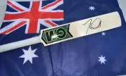 Travis Head (Australia) signed GM Zelos Mini Cricket Bat + COA