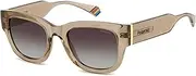 [Polaroid Eyewear] Polaroid PLD 6213/S/X BEIGE HAVANA/BROWN SHADED POLARIZED 51/21/140 women Sunglasses