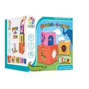 Smart Games Peek-A-Zoo Educational Animal Preschool Puzzle Cube Game Kids 2y+