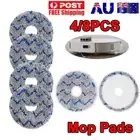 4/8PCS Mopping Pads Mop Cloth Rags for ECOVACS DEEBOT X2/X2 PRO