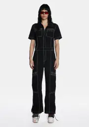 [Current Mood] Too Cool To Care Twill Jumpsuit
