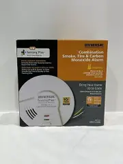 UNIVERSAL AMIC1510SB 3-in-1 Sensing PLUS Smoke, Fire and CO Alarm Detector NEW