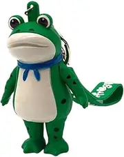 [Hellery] Frog Keychain Animal Key Chain Key Holder for Collection Living Room Backpack