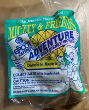 McDonalds Happy Meal Toy Mickey & Friends Epcot Adventure Donald in Mexico 1993