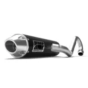 HMF Performance Black Full Exhaust System Euro Cap Can-Am Outlander 800 850 Max