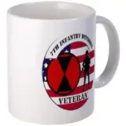 11oz mug 7th Infantry Division - Ceramic Coffee Cup