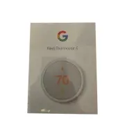 Google Nest Thermostat E Smart WIFI Learn Thermostat White A0063 (BRAND NEW)
