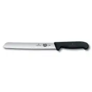 Victorinox Fibrox Bread Knife 21cm Wavy Edge High Carbon Steel Blade - 5.2533.21