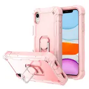 MCC Stylish Shockproof iPhone XR Case Cover Apple iPhoneXR Heavy Duty [Pink+Pink]