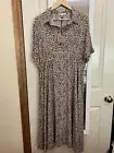 Abel The Label Leopard Print Dress Size 18