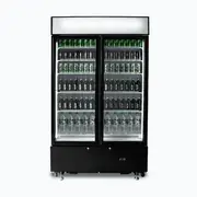 Bromic Refrigeration Bromic Display Fridge Cassette Flat Glass Door LED GM1000LBCAS - Commercial Drink Fridges (BR-3736251) - 3736251-BR