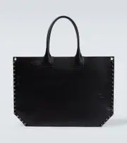 [Christian Louboutin] Christian Louboutin Laser-cut leather tote bag
