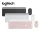 羅技 MK470 玫瑰粉 無線鍵盤與滑鼠組合