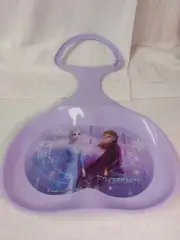 Disney Frozen 2 Slope Racer Purple Snow Seat Sled Winter Outdoor downhill Free-S