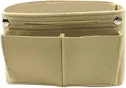 Breast Milk Storage Bag 1 Piece Set of Felt Cloth Cosmetic Bag Travel Multi-Function Handbag Cosmetic Storage Bag Wallet Insert Pocket Felt Cloth Storage Bag Storage Bag (Size : 10)