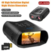 850nm Night Vision Goggles Infrared Digital Zoom Binoculars & LCD Screen Hunting