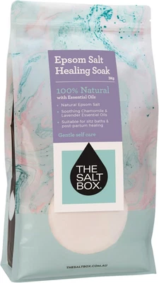 - 100% Natural Bath Salts Epsom Healing Soak Bulk - 3Kg