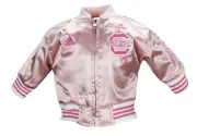 Adidas NCAA Toddlers South Carolina Gamecocks Satin Cheer Jacket - Pink