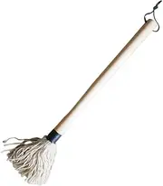 CIYODO Basting Barbecue Mop with Cotton Fiber Head Long Handle for Easy Grilling for Applying Sauce and Marinade Meats and Baked Goods BBQ Essential Tool