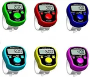 Mini Stitch Finger Counter Pedometer Rows Knitting Display Accessories Light Markers High Count Digital Tool Distance