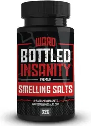 Bottled Insanity Insanely Strong Ammonia Inhalant Smelling Salt for Powerlifting