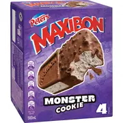 Peters Maxibon Monster Cookie Dessert Bars 4 pack