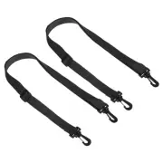 2pcs Shoulder Strap Adjustable Swivel Clips Hooks Buckle Slide Crossbody Belt