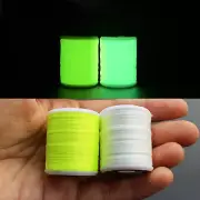 6 pcs 150D Luminous Fly Tying Thread 40 yards Polyester Filament Yarns Materials