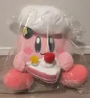 Kirby Cafe Mogu Mogu Pink Shortcake Plush Prize-A Ichiban Kuji Japan Limited New