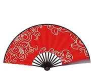 [Generic] Folding Hand Fan for Dancing,Cosplay Props Clack Fan - Hot Weather Cooling Tools, Cosplay Performance Props for Dancing Wedding Party