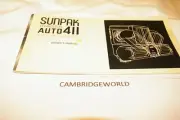 SUNPAK 411 ELECTRONIC FLASH INSTRUCTION MANUAL GUIDE BOOK GENUINE ORIGINAL