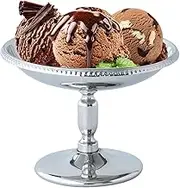 Ice Cream Cups - Reusable Footed Yogurt Serving Bowl,Kitchen Gadgets Exquisite Ice Cream Container for Small Snacks Fruit Cereal Pudding Sundae Candy