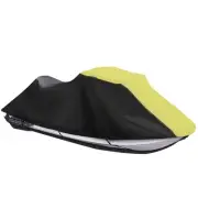 For Trailerable 600D Jet Ski Cover Waterproof Marine Grade Heavy Duty Yellow