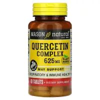 在飛比找iHerb優惠-[iHerb] Mason Natural 槲皮素複合物，6