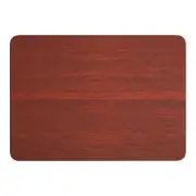 30" x 42" Rectangular Restaurant Table Top with Red Mahogany Laminate Top Finish