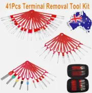 41pcs Car Terminal Removal Tool Kit Electrical Wire Plug Connector Pin Extractor