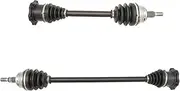Front CV Axle Shaft Assembly Kit Pair Set 2pc，Compatible With Jetta Golf Beetle TT