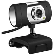 Usb Hd Computer Video Camera Built In Microphone Black Webcams