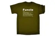 Funcle Noun Uncle - Mens Funny Novelty T-Shirt TShirt / T Shirt