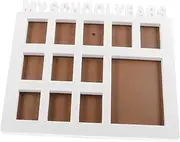 Baby School Year Photo Frame Boys and Girls Art Frame Plastic Growth Record Decorative Display