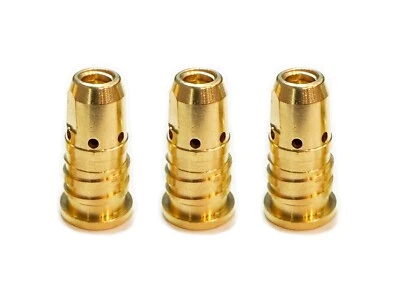 3pk Bernard Quik Tip D114Q Gas Diffuser Replacement 1/4 Recess For Bernard S-Gun