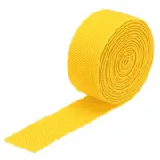 Twill Wide Elastic Band 1.2" Flat 2 Yard Yellow for Sewing