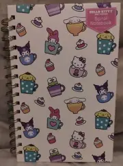 Sanrio 2024 Hello Kitty And Friends Spiral Notebook Cups Stationery -NEW