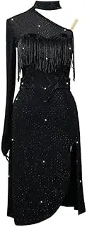 [YHHGDS] High End Cha Cha Performance Latin Dance Dresses Women's Professional Tango Ballroom Competition Tassel Skirt