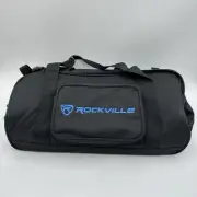 Rockville TB8 v2 Padded Speaker Bag Carry Case For 8" DJ PA Speakers+Stand