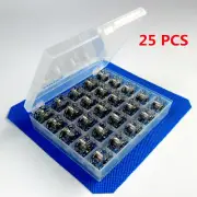 25 Bobbins W/ Box For Bernina 1630,180,185,190,200,435,450,640 #0060265000