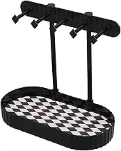 HOMOBABE Storage Rack Bracelet Necklace Earrings Jewelry Organizer Stand Jewlery Holder Jewelry Rack Jewelry Stand Organizer Jewlery Stand Jewelry Display Rack Jewelry Tree Black Plastic