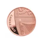硬幣 1 便士英格蘭(硬幣:英國)