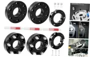 6x5.5 Hub Centric Wheel Spacers 1.5" for 4Runner, Tacoma, M12x1.5 Studs &
