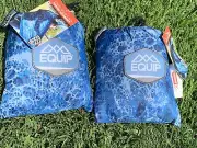 Qty 2 Equip Tree Hammocks lightweight durable 2 person camping w/tree straps
